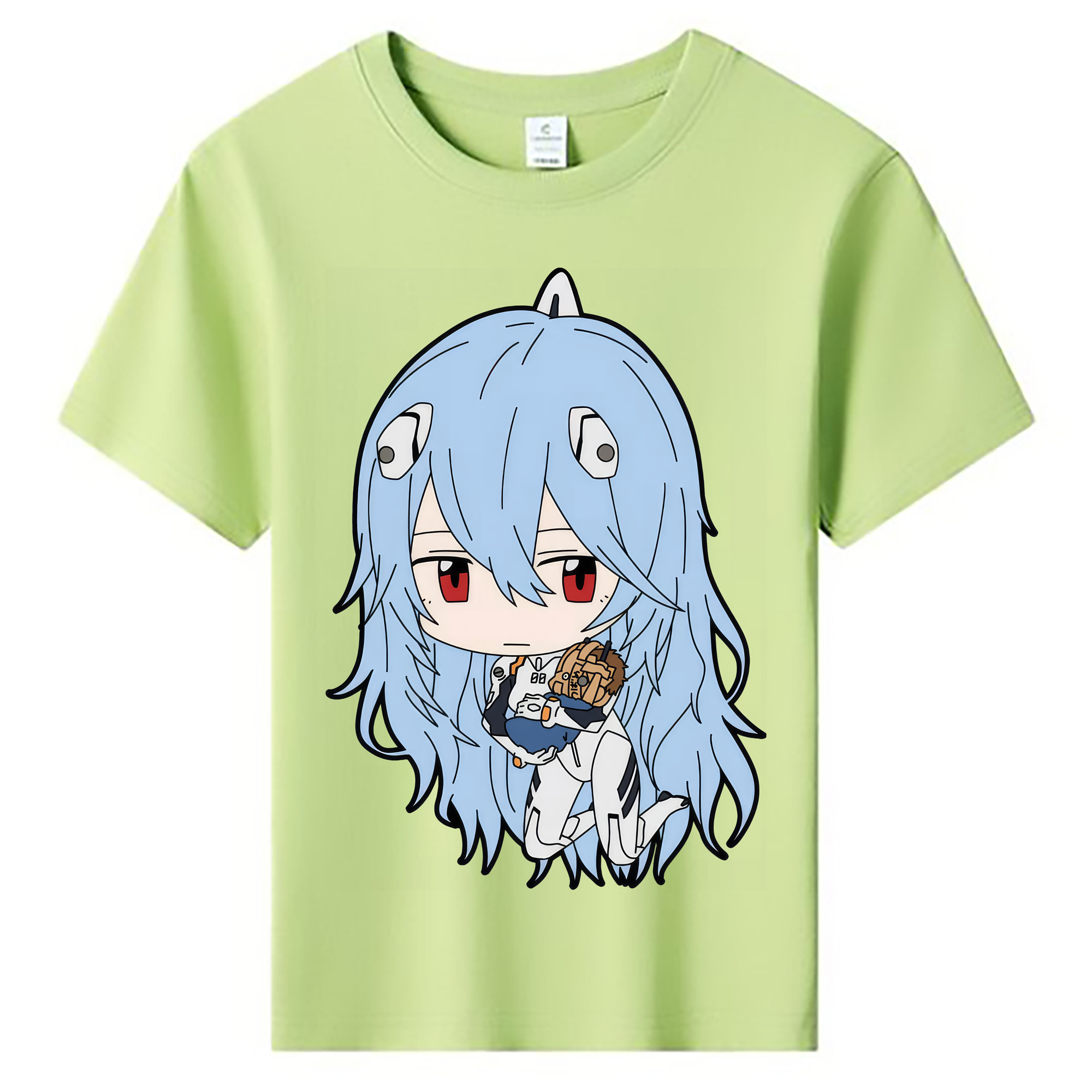 （画像用） EVA 新世紀エヴァンゲリオン 綿100％キッズTシャツ（フロントプリント）